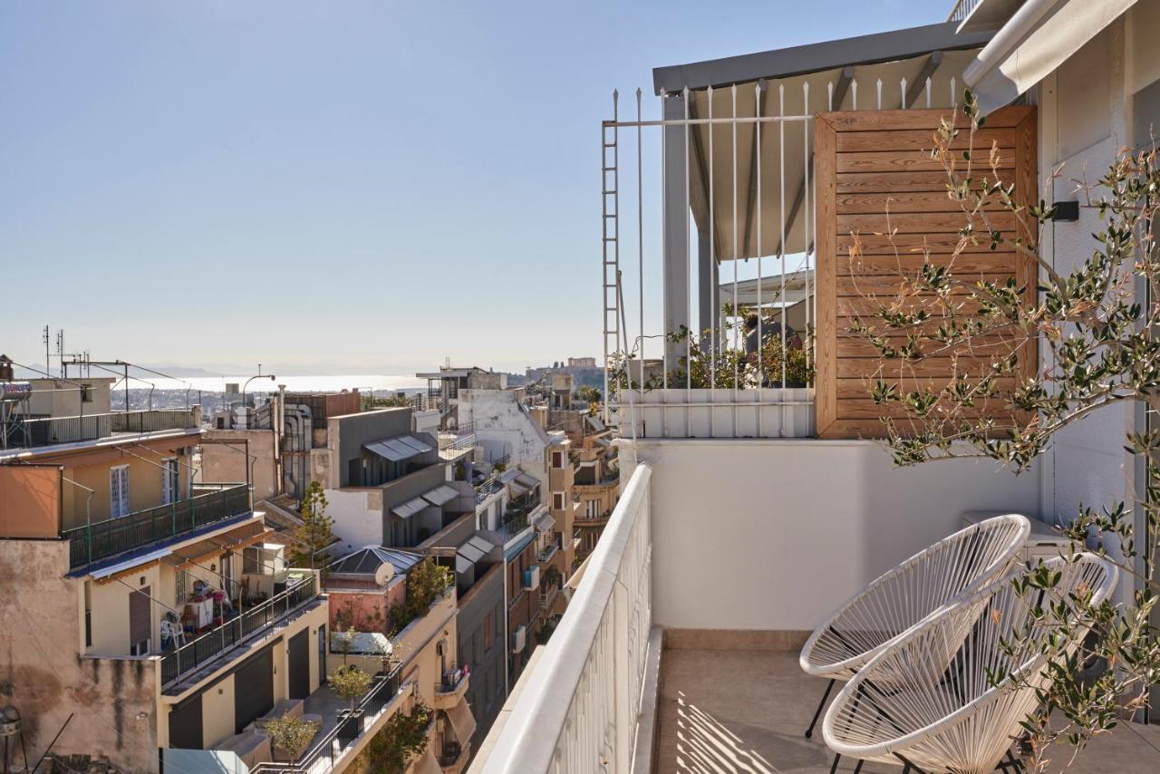 Lux Cozy Openair Apartment With Breathtaking View Athen Eksteriør bilde